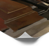 Woman Playing a Grand Organ ポスター (角)