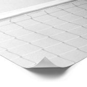 Woman Playing Tennis 2 ポスター (角)