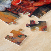 Woman Playing The Guitar by Pierre Renoir ジグソーパズル (側面)