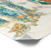 Woman Putting on Skis - Skidloperskan ポスター (角)