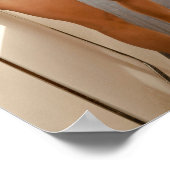 Woman Relaxing On Yacht ポスター (角)