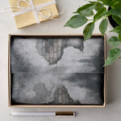 Woman Revealed in Crumbling Wall Decoupage 薄葉紙 (ギフト)