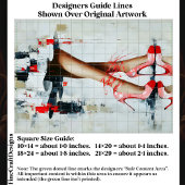 Woman’s Legs in Pink & Red Heels EN5R Decoupage 薄葉紙