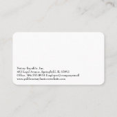 Woman Stamping Documents | Public Notary 名刺 (裏面)