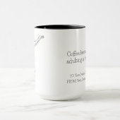 woman swimming in coffee cup マグカップ (中央)