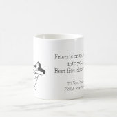 woman swimming in coffee cup モーフィングマグカップ (中央)