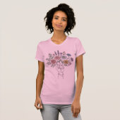 Woman: The Fist of Change & The Heart of Bloom Tシャツ (正面フル)