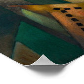 Woman with a Fan by Jean Metzinger ポスター (角)