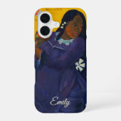 Woman with a Mango by Paul Gauguin – Personalized iPhone 16ケース (裏面)