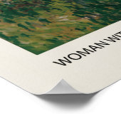 Woman With A Parasol ポスター (角)