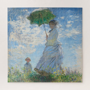 "WOMAN WITH A PARASOL" BY CLAUDE MONET PUZZLE ジグソーパズル