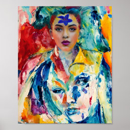 Woman with a woman ポスター