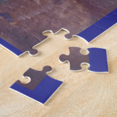 Woman with Black Panther Jigsaw Puzzle ジグソーパズル (側面)