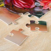 Woman with citrus fruits and flower garland ジグソーパズル (側面)