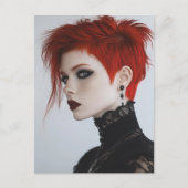 Woman With Red Hair ポストカード (正面)