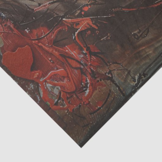 Woman with Red Lips Decoupage 薄葉紙 (詳細)