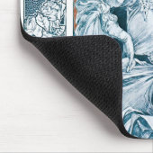 Woman with Rose, Mucha マウスパッド (コーナー)