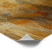 Woman with White Horse fine art print ポスター (角)