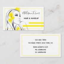 Woman Yellow flowers in Hair エレガント Make artist