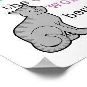 Woman's 最高の Friend - Her Catポスター ポスター (角)