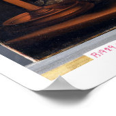 Woman's 読 by a紙 – ベルシェード1766 (油オン) ポスター (角)