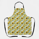 Woman's aprons, soft apron gift for her, gardening エプロン (正面)