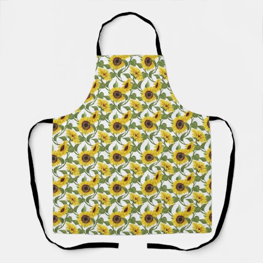 Woman's aprons, soft apron gift for her, gardening エプロン (正面)