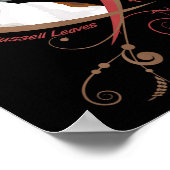 Womans Jack Russell Terrier Shirt Parson Russell T ポスター (角)