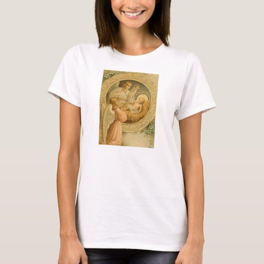 Woman's Longsed T-Shirt - Love 来 Down Tシャツ (正面)