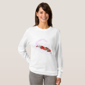 Woman's T-shirt : Love Of Music Tシャツ (正面フル)