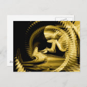 Womb内の生活.jpg ポストカード (正面/裏面)