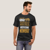Womba I'm a Wombat Costume Animal Wombat Tシャツ (正面フル)
