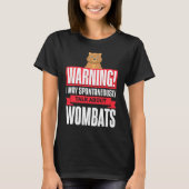 Womba  Talking About Wombats Animal Wombat Tシャツ (正面)