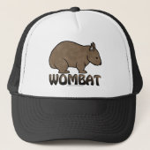 WombatのロゴII キャップ (正面)