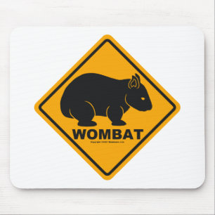 Wombatの印 マウスパッド