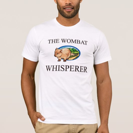 Wombatの囁くもの Tシャツ (正面)