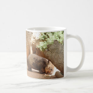 Wombatの天国 コーヒーマグカップ