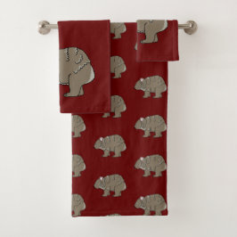 Wombat バスタオルセット