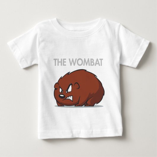 WOMBAT ベビーTシャツ (正面)