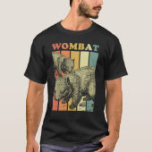 Wombat Gestreift Tシャツ (正面)