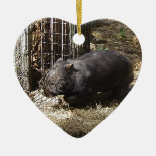 Wombatsのために野生 セラミックオーナメント