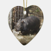 Wombatsのために野生 セラミックオーナメント (左)