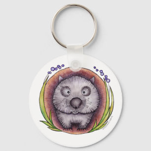 「Wombie」wombatのキーホルダー キーホルダー