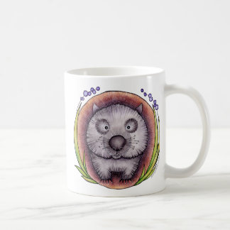 「Wombie」wombatのmug^ コーヒーマグカップ