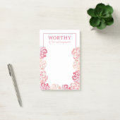 Women 感動的 Empowerment Post-It®ノート ポストイット (オフィス)