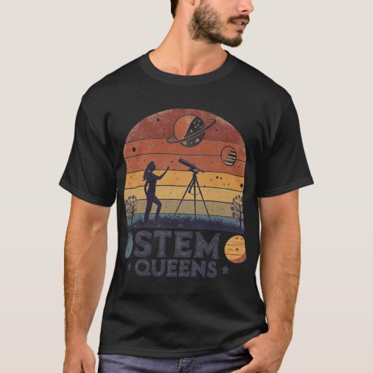 「Women 祝 & Girls in Science 2025 Tシャツ (正面)