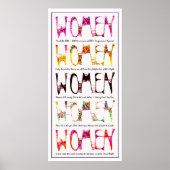 WOMEN 2012 - ERA 40th / Equal Pay Day ポスター (正面)