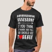 Women Administrative Assistant Tシャツ (正面)