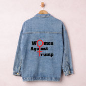 Women Against Trump Denim Jacket デニムジャケット (ハンガー)