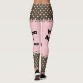 Women Against Trump Leggings レギンス (裏面)